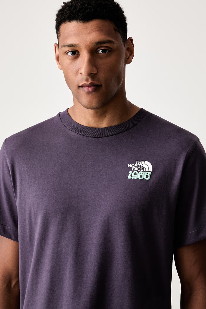 The North Face T-shirt męski bawełniany 1966 TNF RELAXED fioletowy NF0A8GQUG5O1