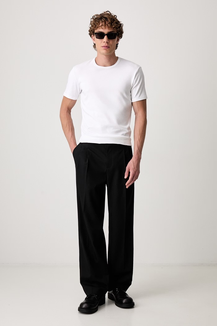 MM6 Maison Margiela T-shirt męski z bawełną MJM200020