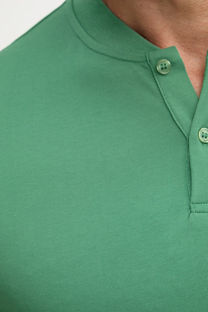 United Colors of Benetton polo męskie z bawełną 3QEXU10CC zielony