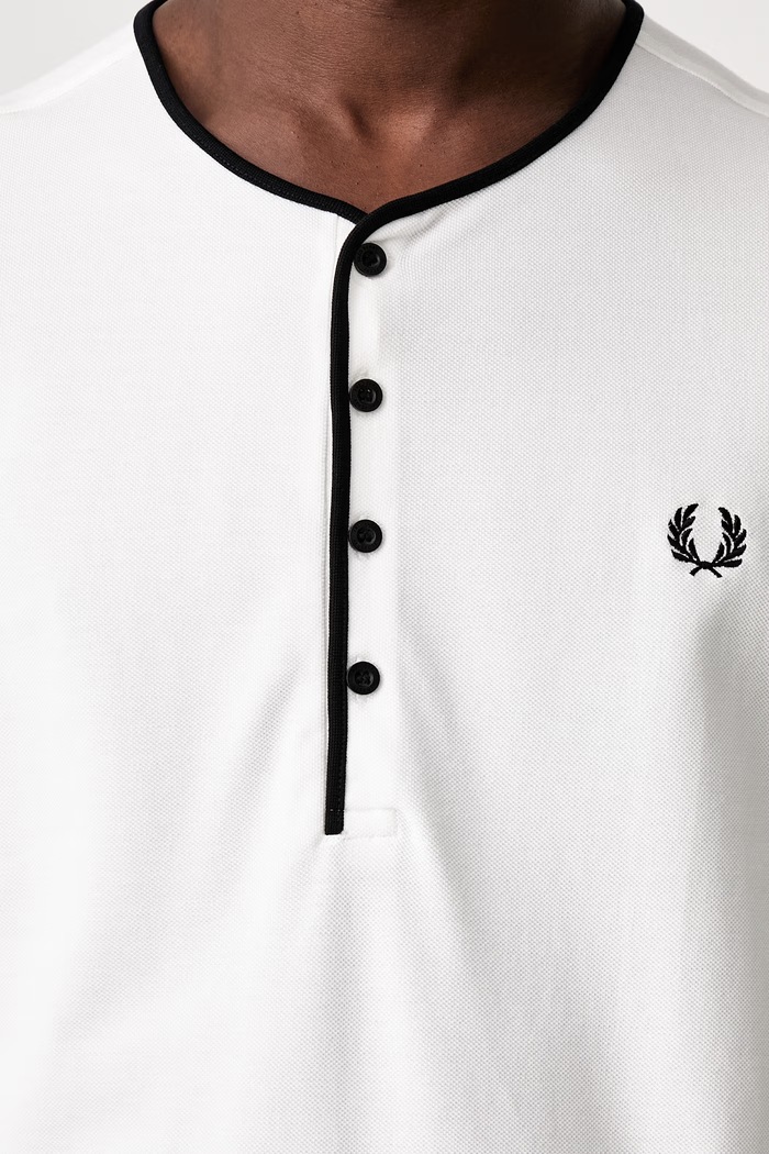 T-shirt męski bawełniany Fred Perry biały M2446