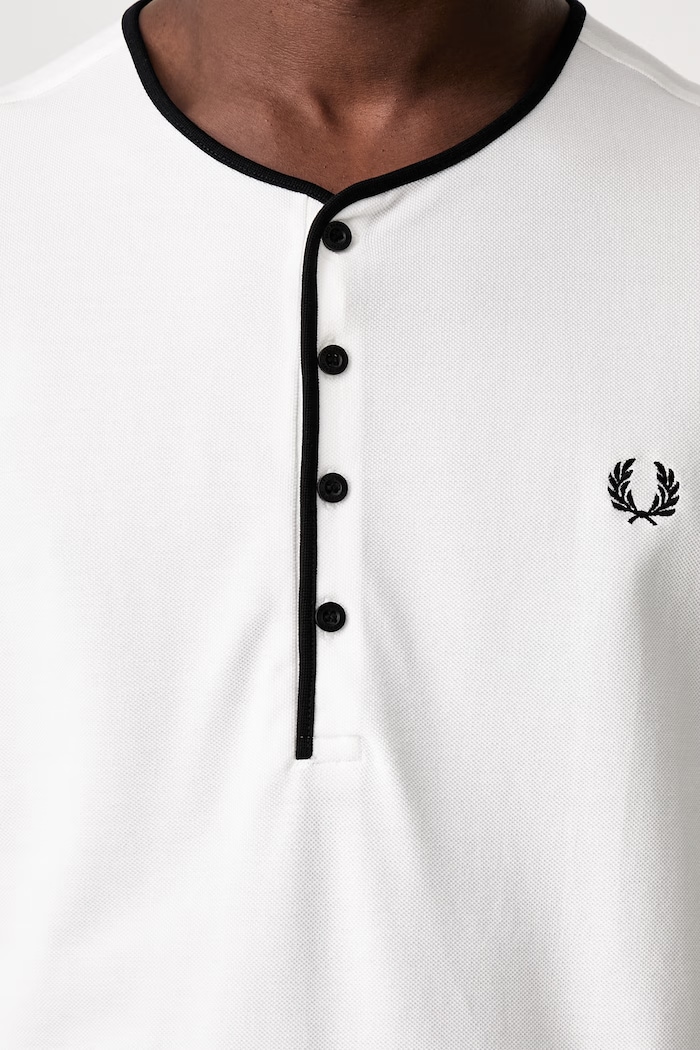 T-shirt męski bawełniany Fred Perry biały M2446