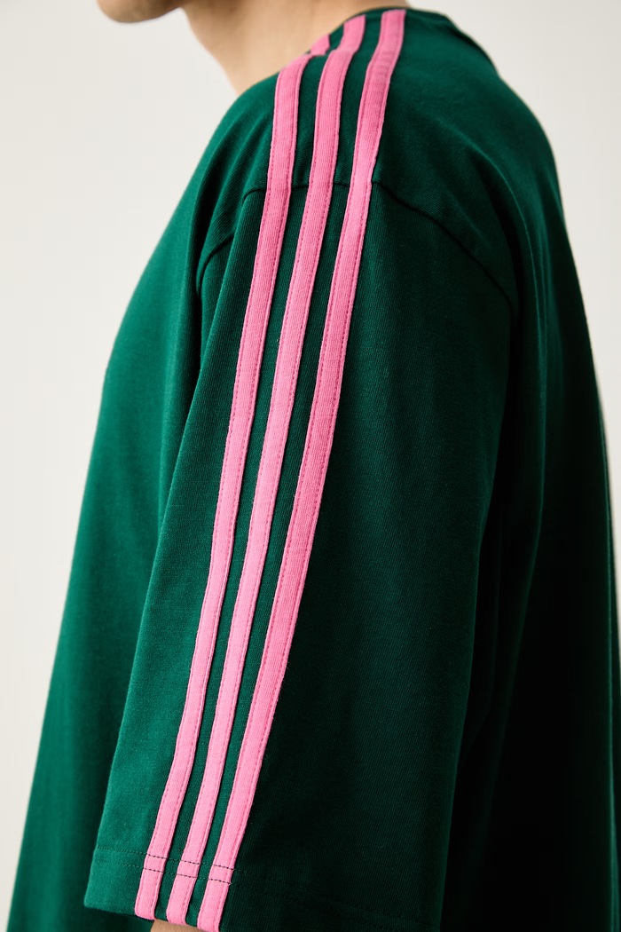 adidas Originals T-shirt męski bawełniany LF9070 zielony
