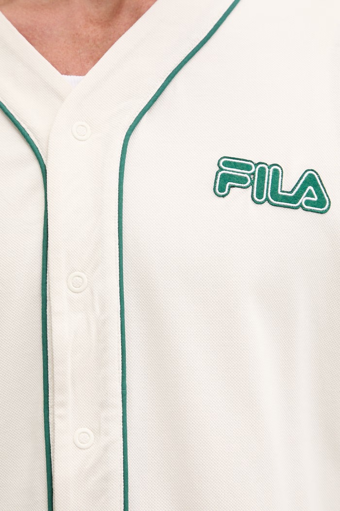 Fila cămașă pentru bărbați, din bumbac STATUTO FAM1213 bej