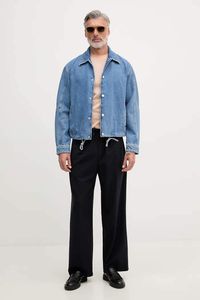 Karl Lagerfeld tričko pánske bavlnené 562200.755401 oranžová SS26