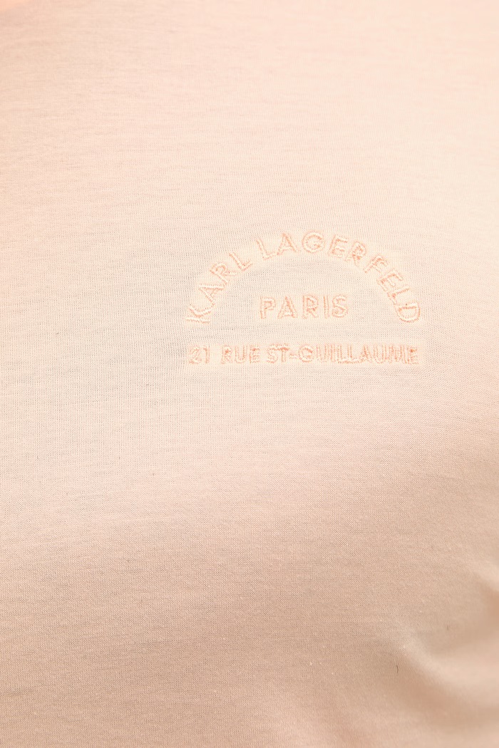 Karl Lagerfeld tričko pánske bavlnené 562200.755401 oranžová