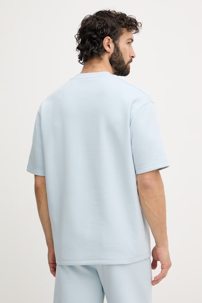 Îmbrăcăminte Karl Lagerfeld tricou pentru bărbați, cu vâscoză 562901.705400 albastru