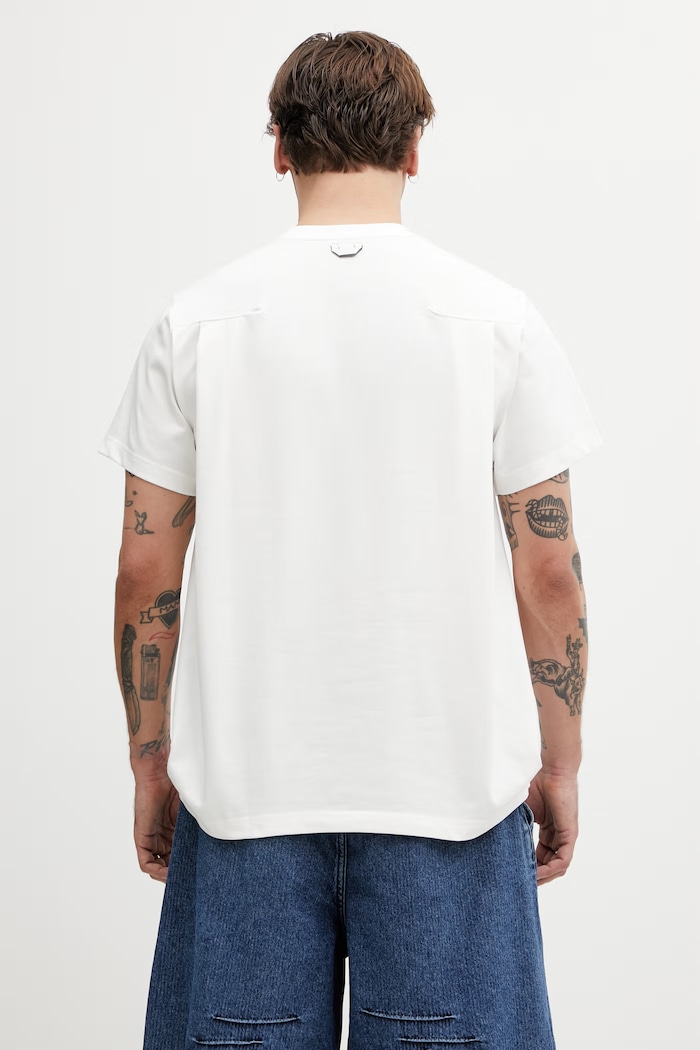 Clothing Ader Error Men's t-shirt with cotton BP01SSTS0104OW white
