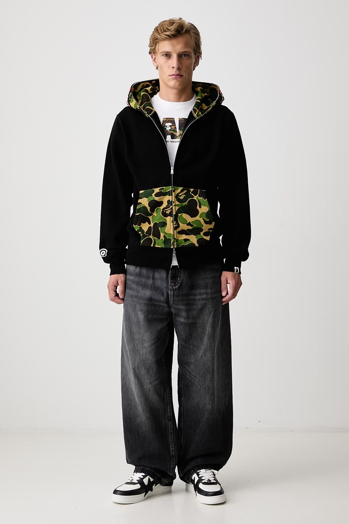 A Bathing Ape T-shirt bawełniany męski 001TEM301034M biały SS26