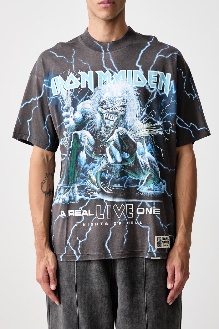 T-shirt oversize bawełniany męski Represent szary MLM100587.46