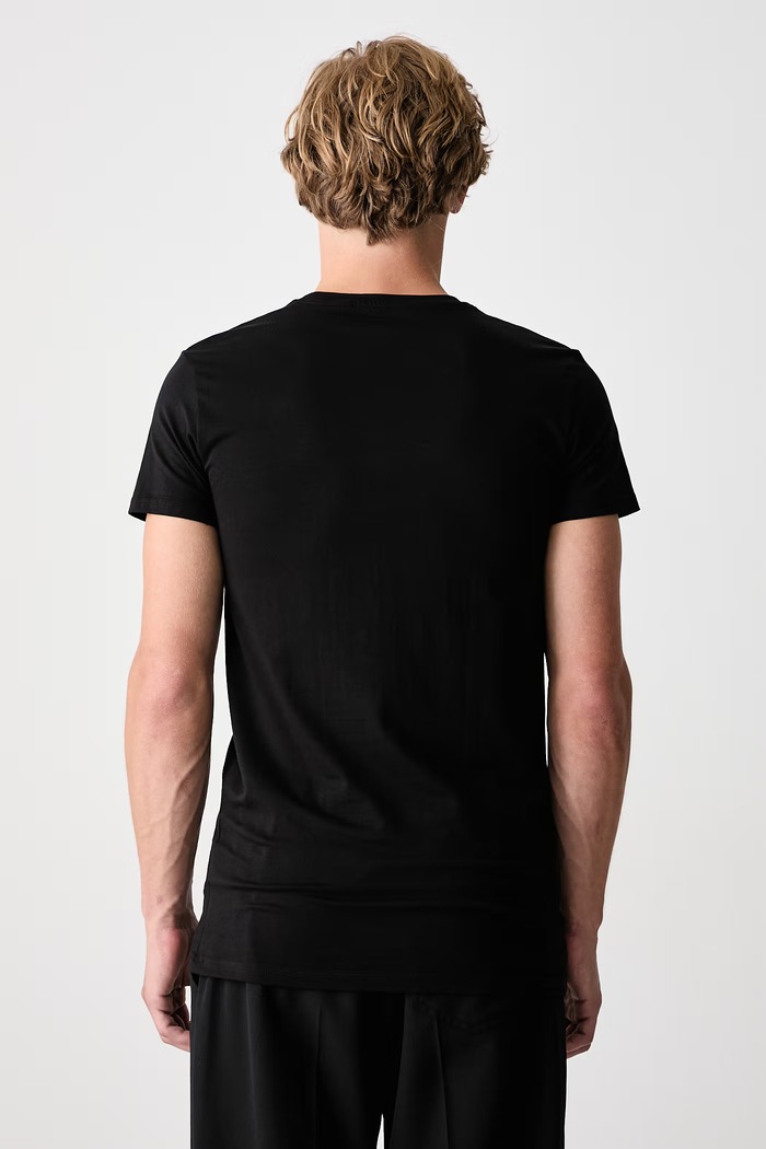 Odzież Palm Angels T-shirt basic damski bawełniany z elastanem PLA1UMBTS01BI czarny