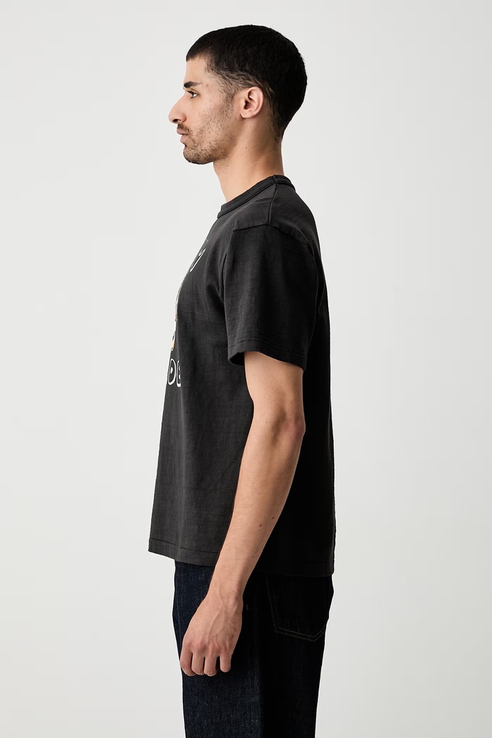 Human Made T-shirt bawełniany męski czarny HM31TE022