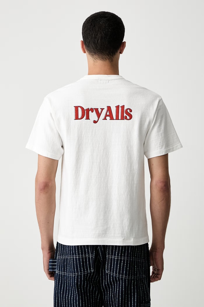 Odzież Human Made T-shirt bawełniany męski HM31TE014 biały