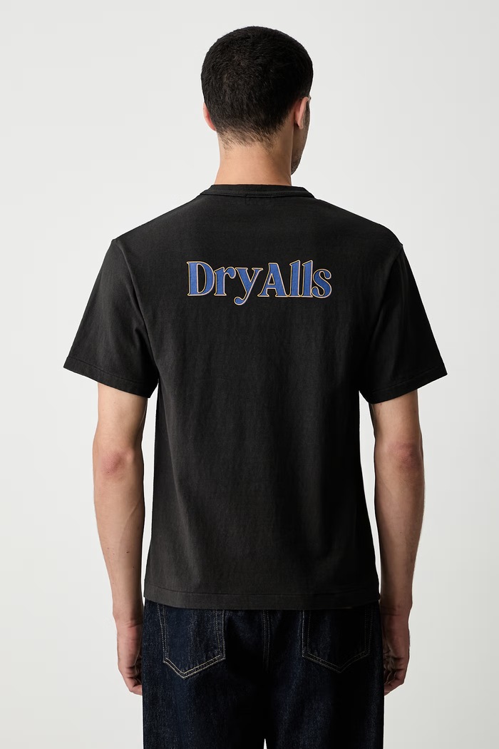 Odzież Human Made T-shirt bawełniany męski HM31TE014 czarny