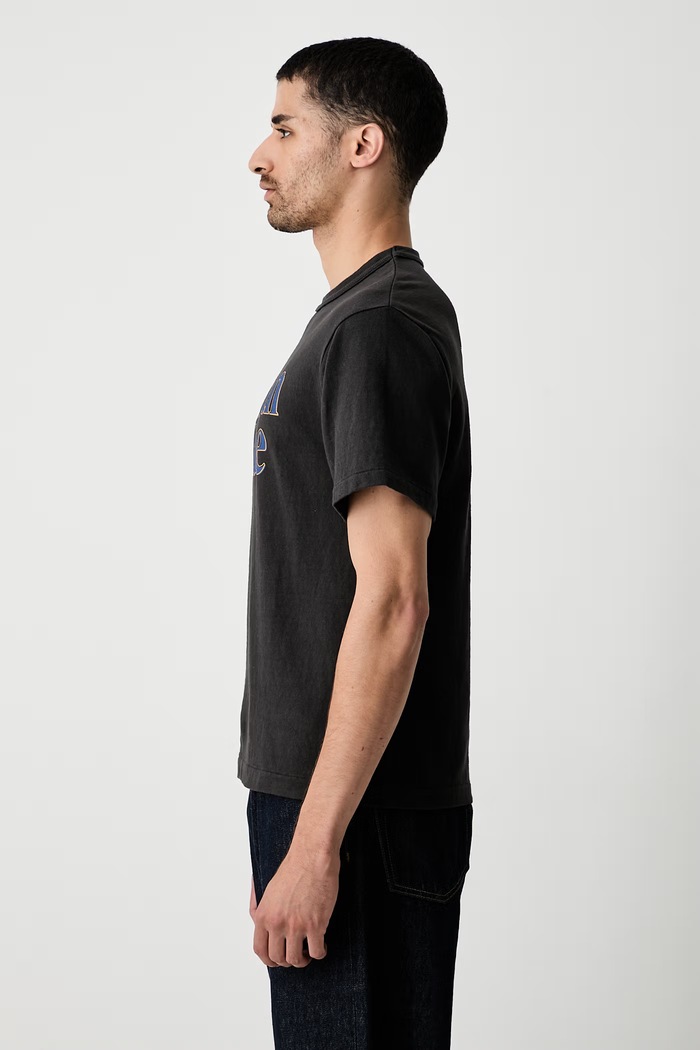 Human Made T-shirt bawełniany męski czarny HM31TE014