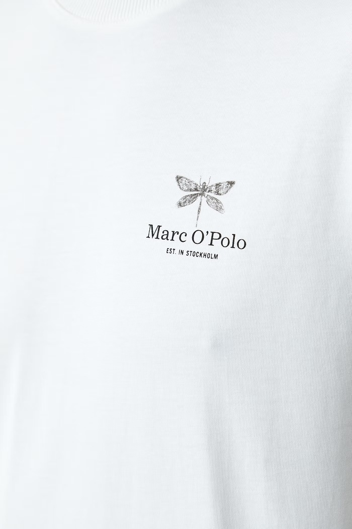 Marc O'Polo T-shirt męski bawełniany 5000012704 beżowy