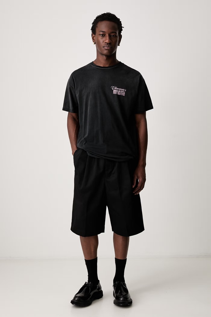Willy Chavarria HOUSE OF STYLE t-shirt βαμβακερό ανδρικό WCJSY0175 μαύρο SS26