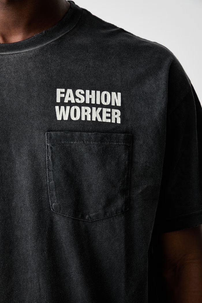 Willy Chavarria FASHION WORKER t-shirt βαμβακερό ανδρικό WCJSY0196