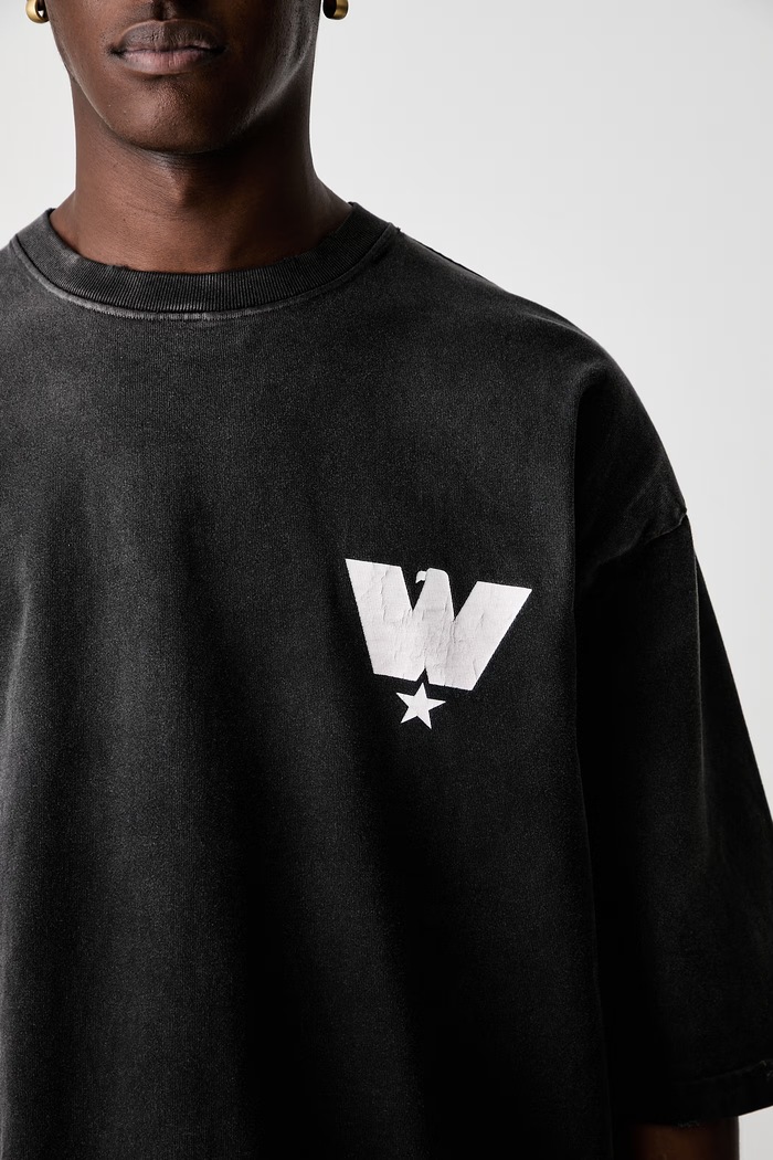Willy Chavarria FASHION SERVICE ASSOC t-shirt βαμβακερό ανδρικό WCJSY0274