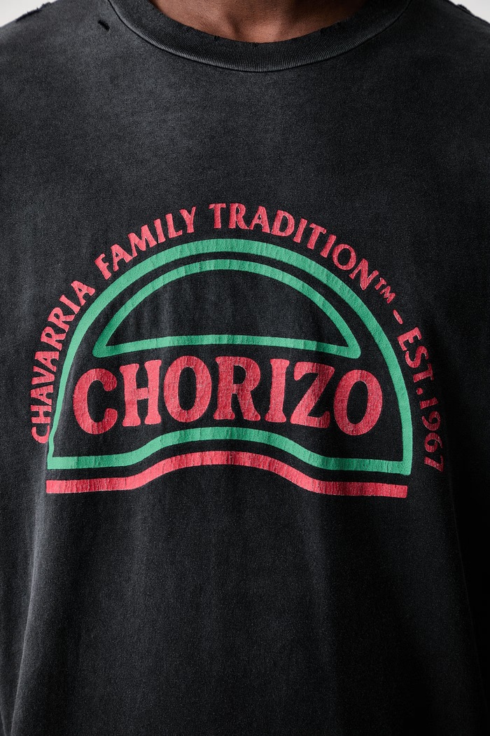 Willy Chavarria CHORIZO t-shirt βαμβακερό ανδρικό WCJSY0198
