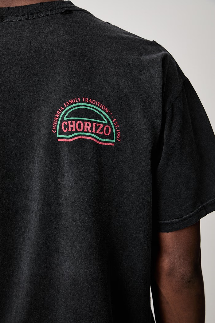 Willy Chavarria CHORIZO t-shirt βαμβακερό ανδρικό WCJSY0198