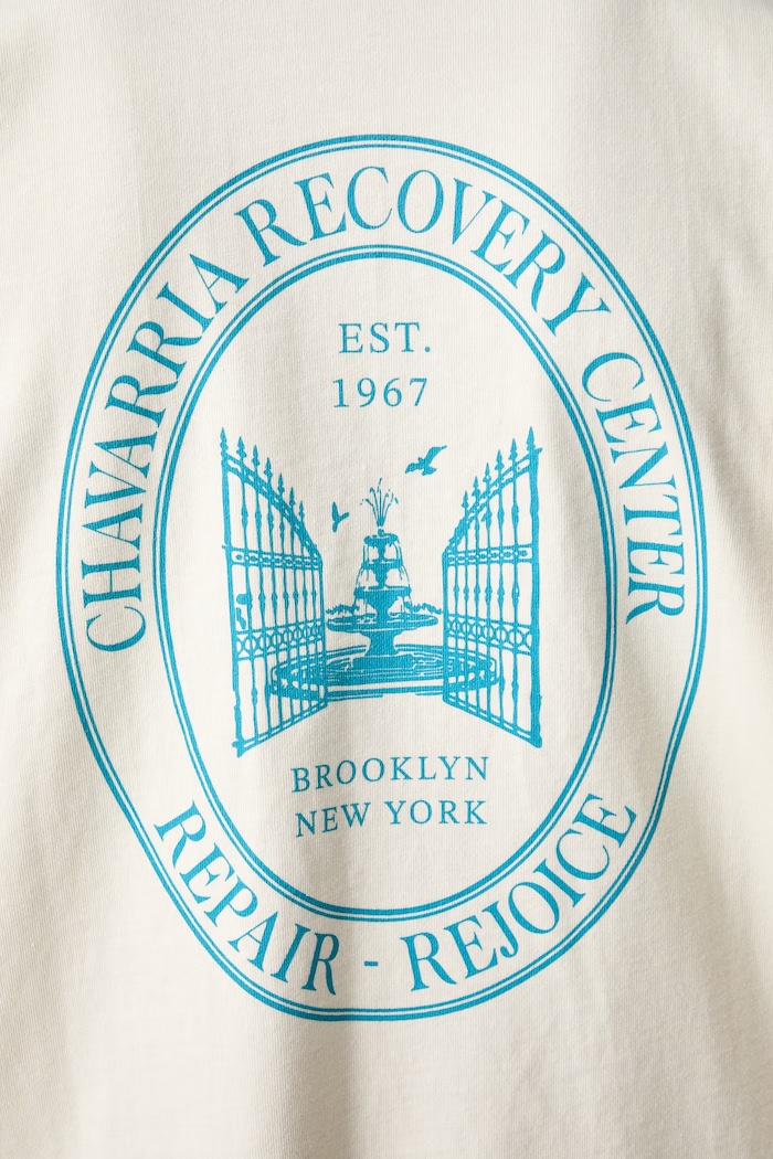 Willy Chavarria CHAVARRIA RECOVERY CENTER t-shirt βαμβακερό ανδρικό WCJSY0232