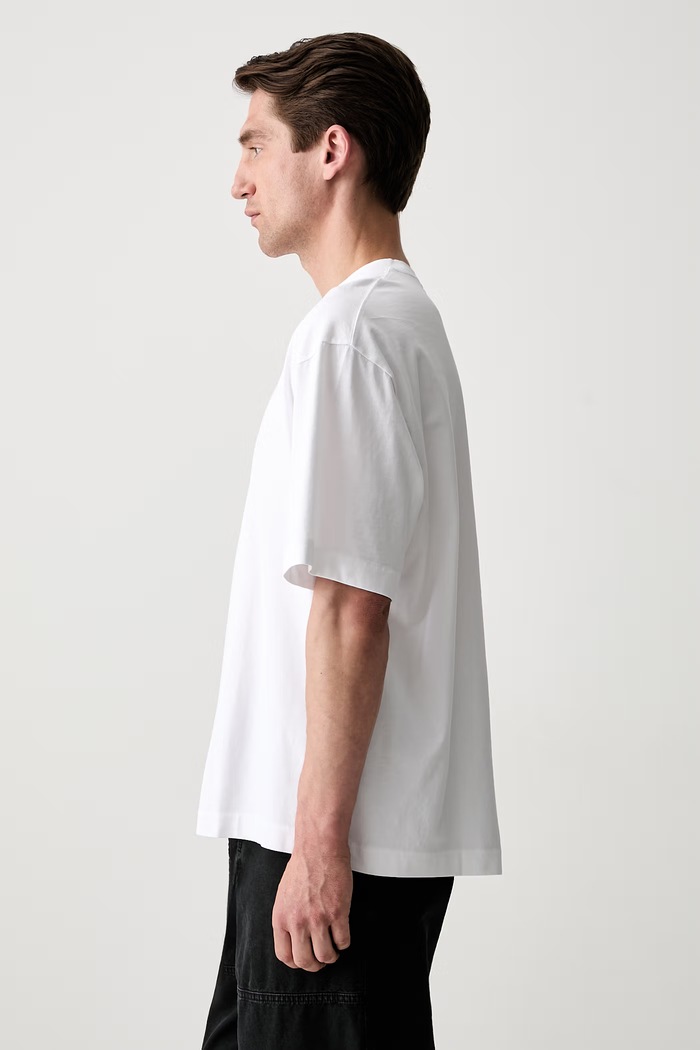 Off-White New Off Stamp тениска от памук мъжка 44MAA120S26J00Y100 бял SS26