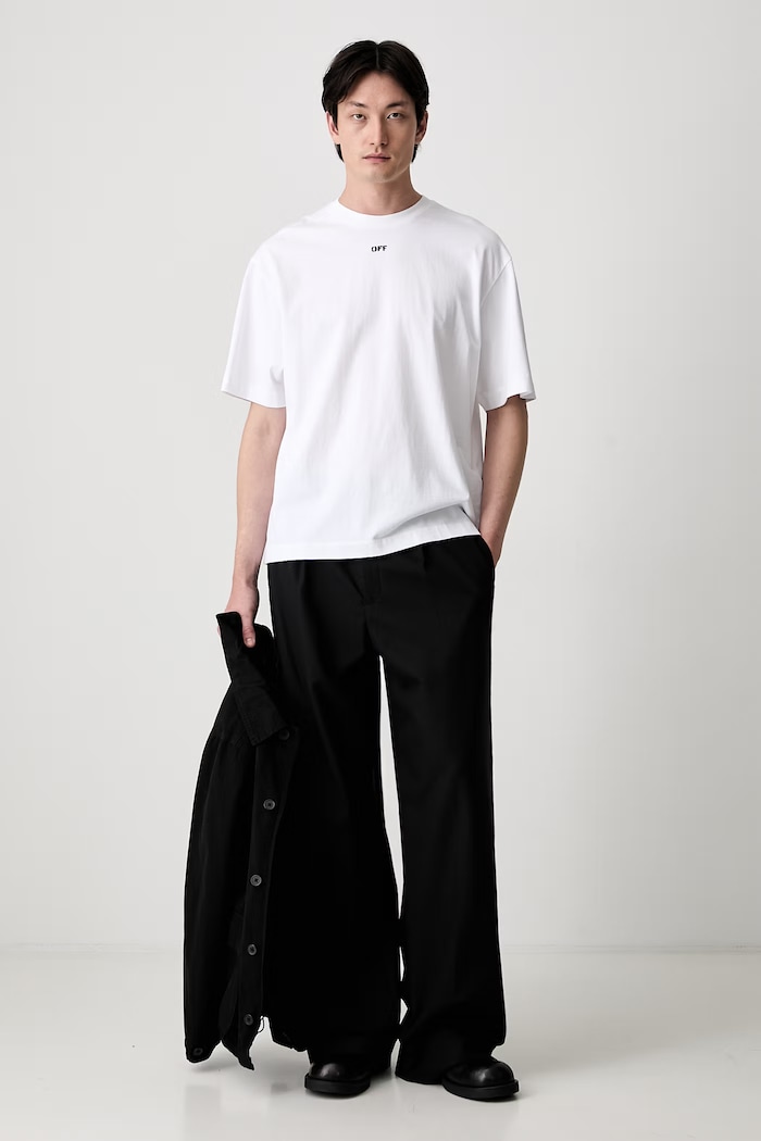 Off-White Rubbed Paint Arrows t-shirt in cotone da uomo 44MAA120S26J00J100