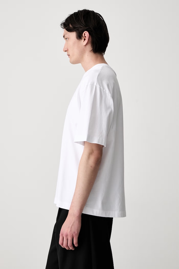 Off-White Statement футболка бавовняна чоловіча 44MAA120S26J007100 білий SS26