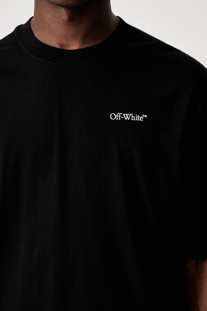 Off-White Half Arrows футболка бавовняна чоловіча 44MAA120S26J008001 чорний