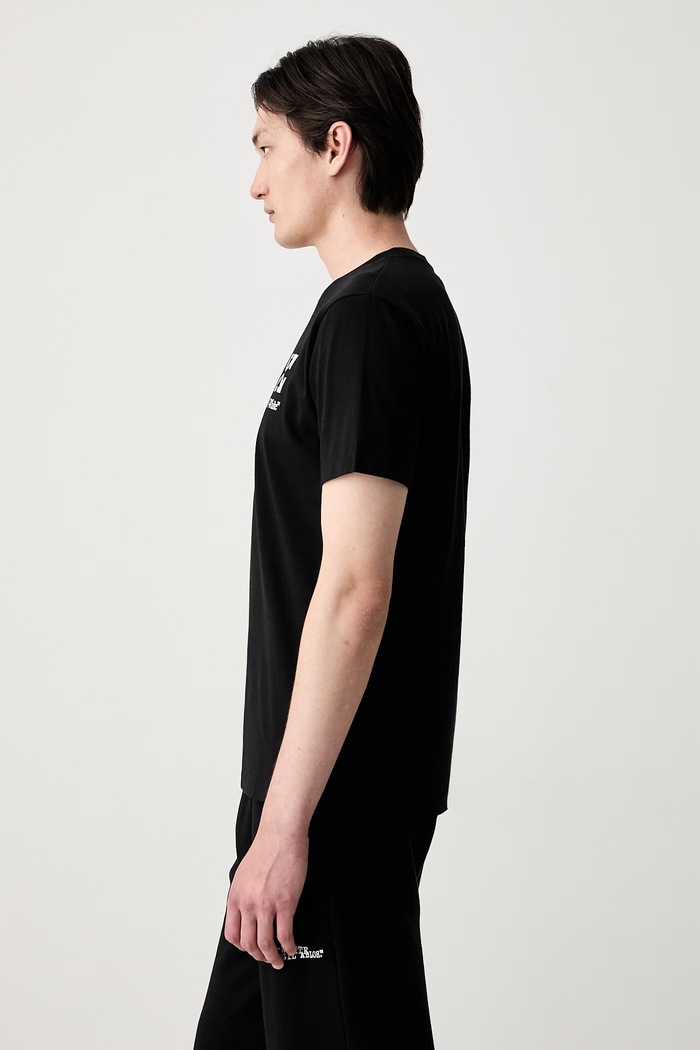 Off-White Small Arrow tričko bavlnené pánske 44MAA027S26J00B001 čierna SS26