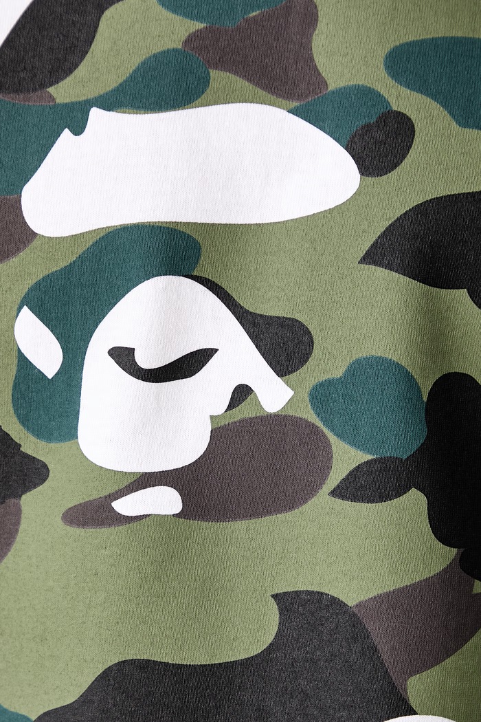 A Bathing Ape 1st Camo Big Ape Head T-shirt bawełniany męski 001TEM301015M biały