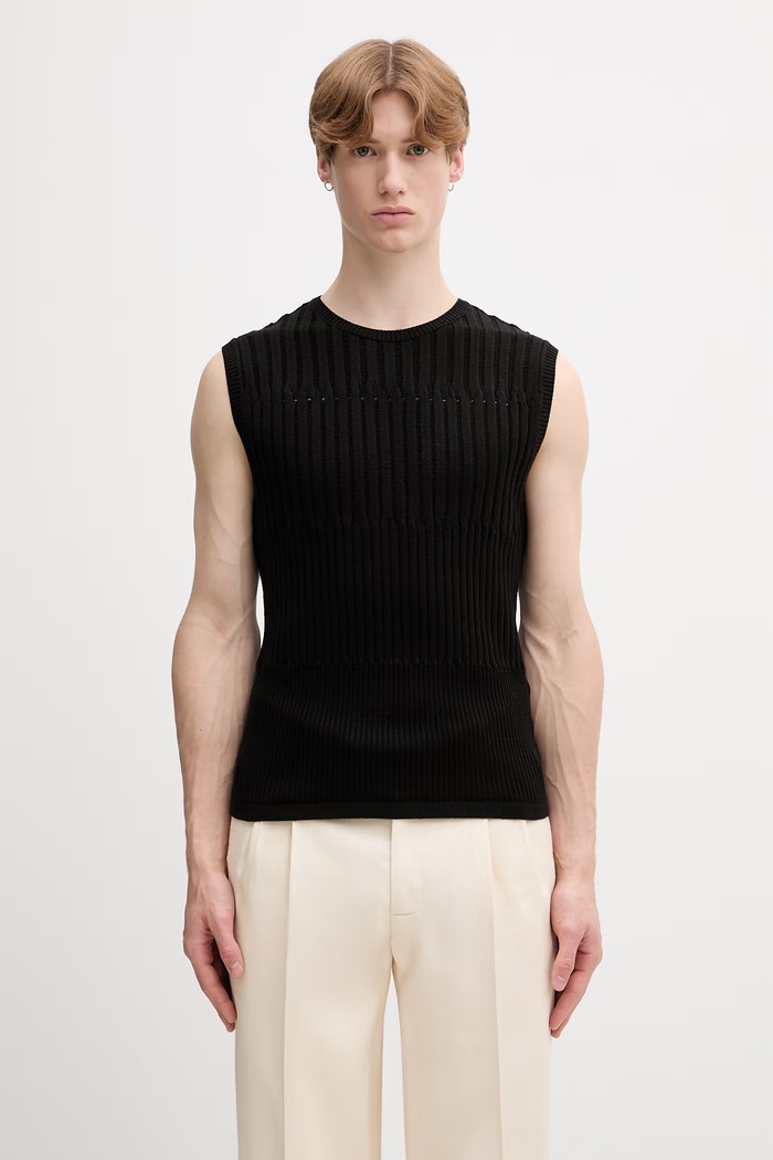 Andersson Bell Ford Knit елек мъжки черен atb1535m