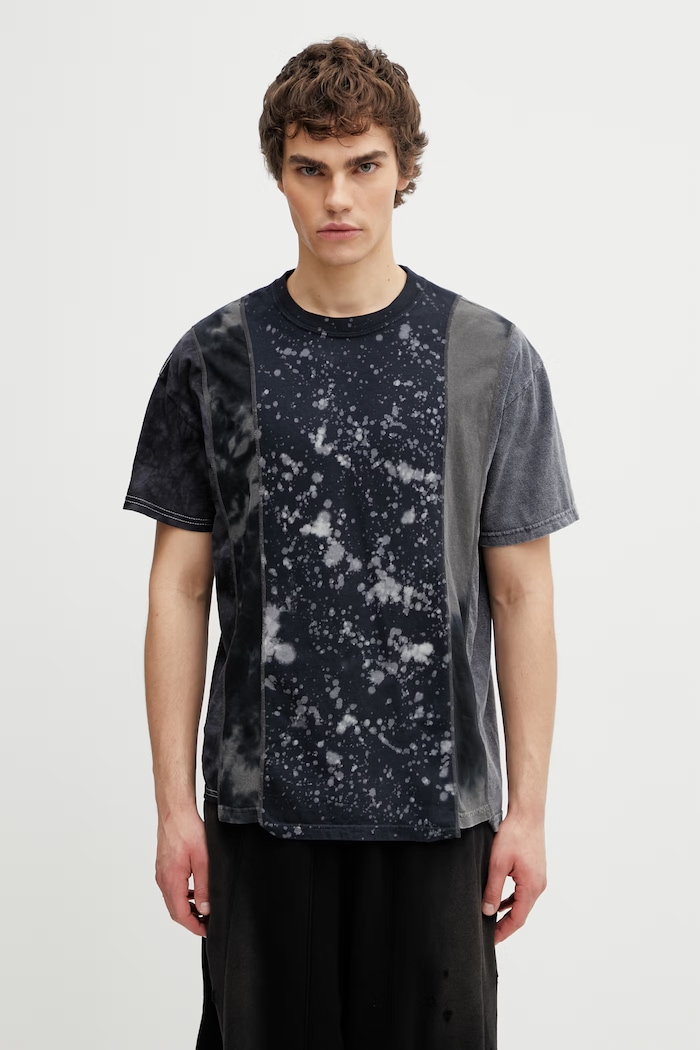 Needles tricou bărbătesc din bumbac bleumarin SX497