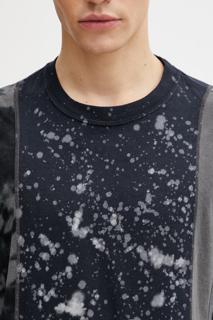 Needles tricou bărbătesc din bumbac bleumarin SX497