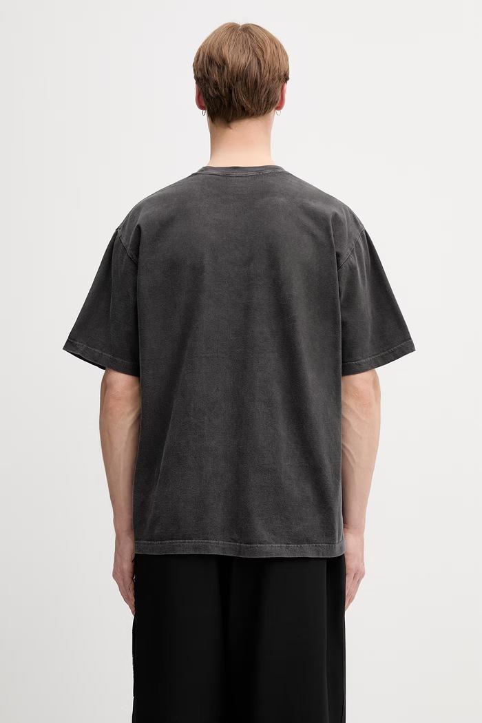Ρούχα Neighborhood t-shirt βαμβακερό ανδρικό 261PCNH.ST11 μαύρο