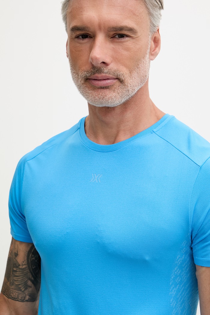 X-bionic tricou pentru alergat pentru bărbați XCEED albastru XC.R2AAS26M