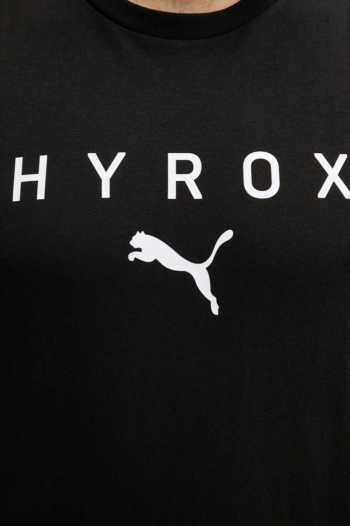 Puma tréninkové tričko bavlněné Cutoff tank HYROX 527176 černá