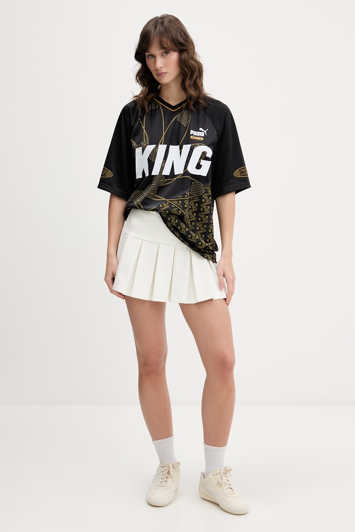 Oblačila Kratka majica Puma KING Extravaganza Jersey 634407 črna