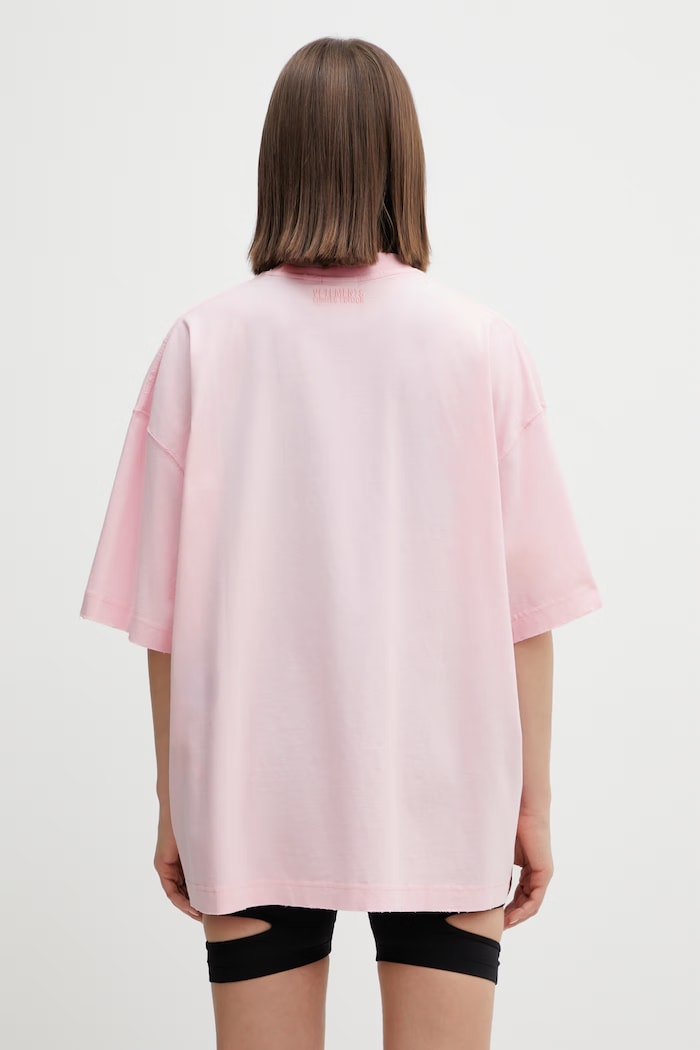 VETEMENTS t-shirt bawełniany Fuck Everything ME76TR210PX