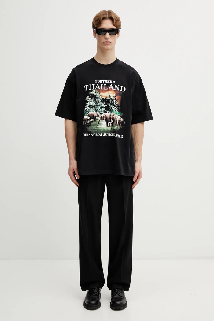 Бавовняна футболка VETEMENTS Thailand Tourist ME76TR241B