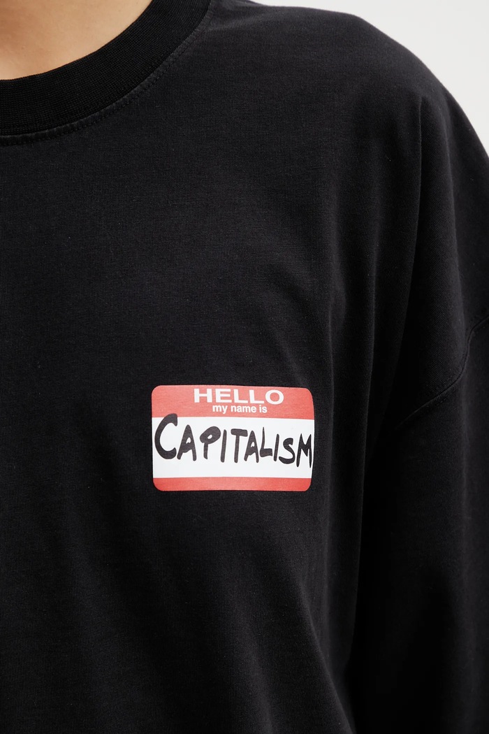VETEMENTS cotton t-shirt Sticker ME76TR228B