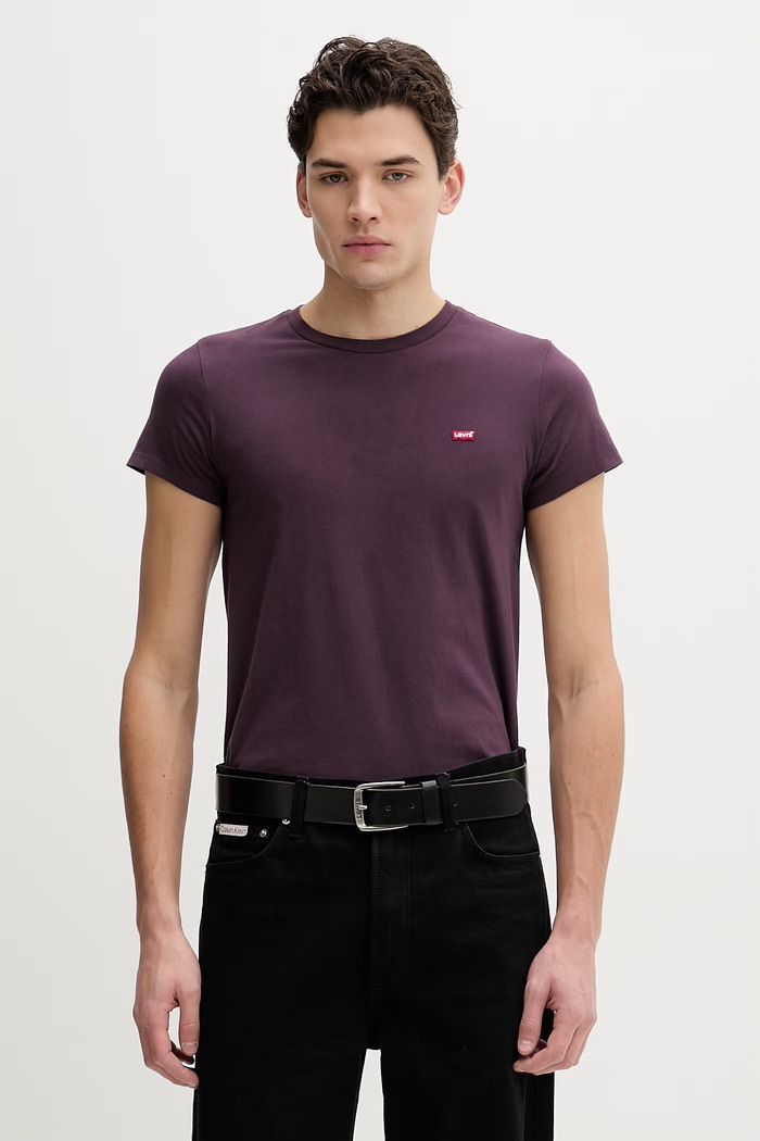 Levi's t-shirt bawełniany LSE_PERFECT A3116.0045 fioletowy SS26