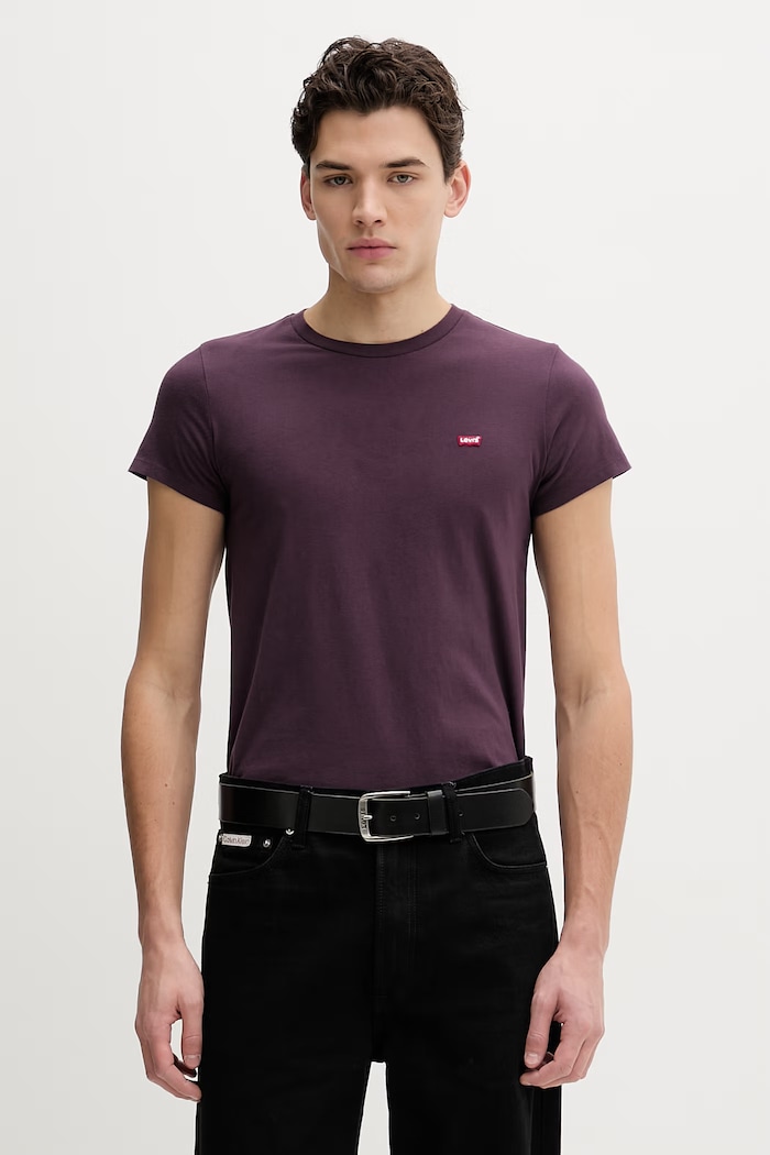 Levi's t-shirt bawełniany LSE_PERFECT A3116.0045 fioletowy SS26