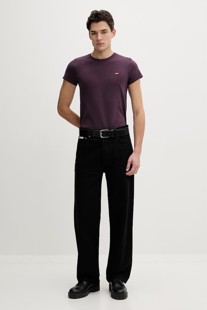 Levi's t-shirt bawełniany LSE_PERFECT fioletowy A3116.0045