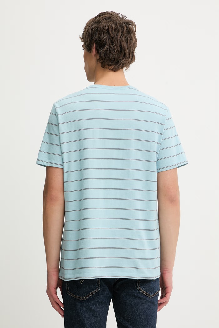 Levi's tricou din bumbac LSE_SS ORIGINAL HM albastru A3117.0113