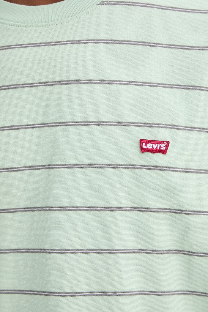Bavlnené tričko Levi's LSE_SS ORIGINAL HM A3117.0114 zelená