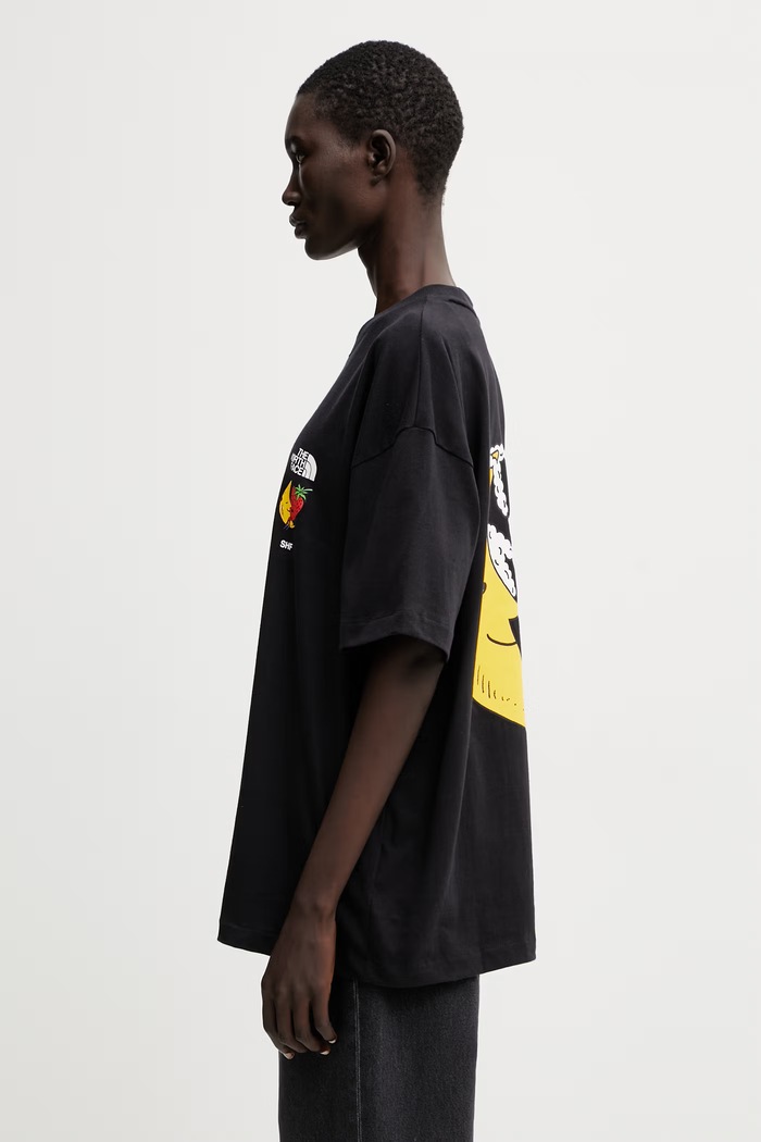 The North Face x SHF tricou din bumbac The North Face NF0A8HHPJK31 negru