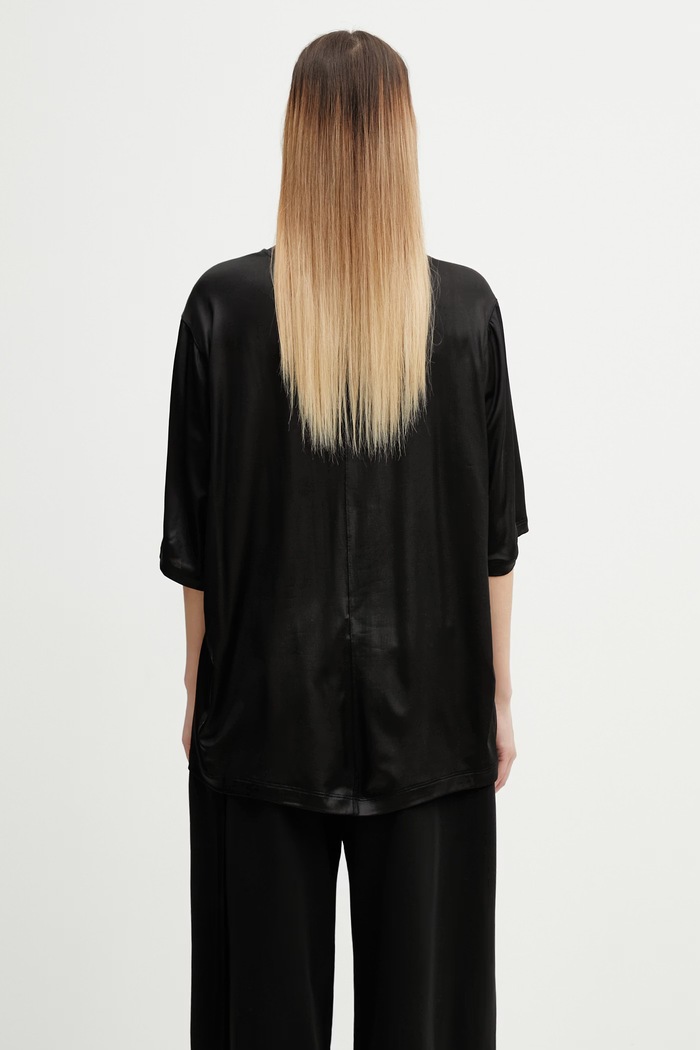 Oblečenie Rick Owens DRKSHDW Walrus tričko dámske DS01F4201.JL čierna
