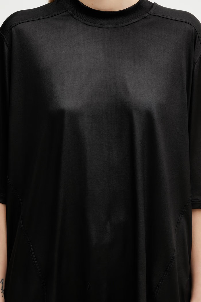Rick Owens DRKSHDW Walrus tričko dámske čierna DS01F4201.JL