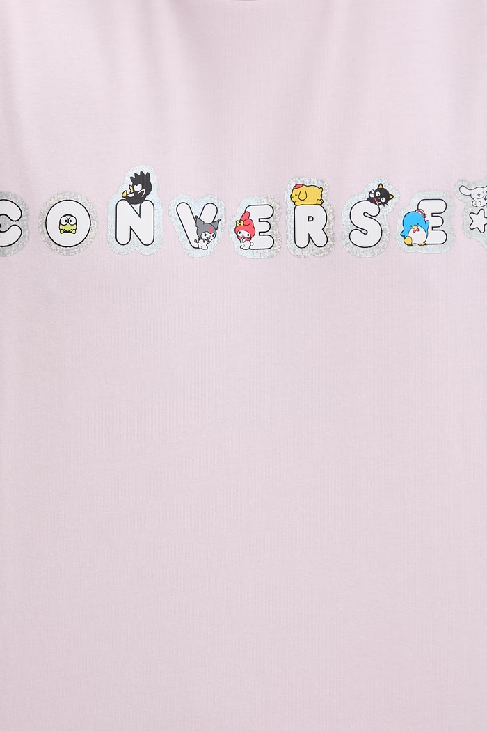 Converse tričko bavlnené x HELLO KITTY CVM5T517
